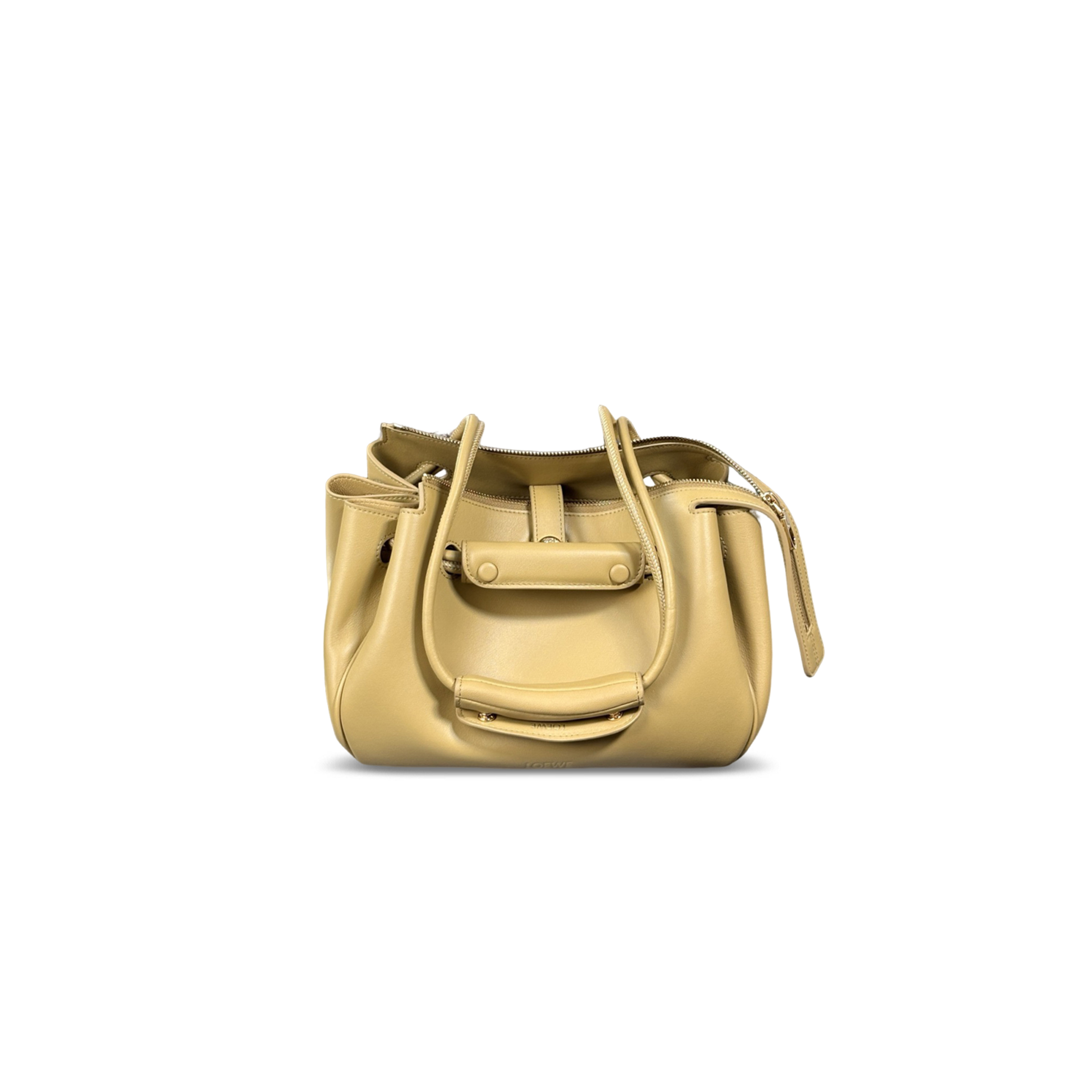 LOEWE SMALL MADRID BAG IN SUPPLE CALFSKIN AANBAB2X01 (23.5*19*10cm)